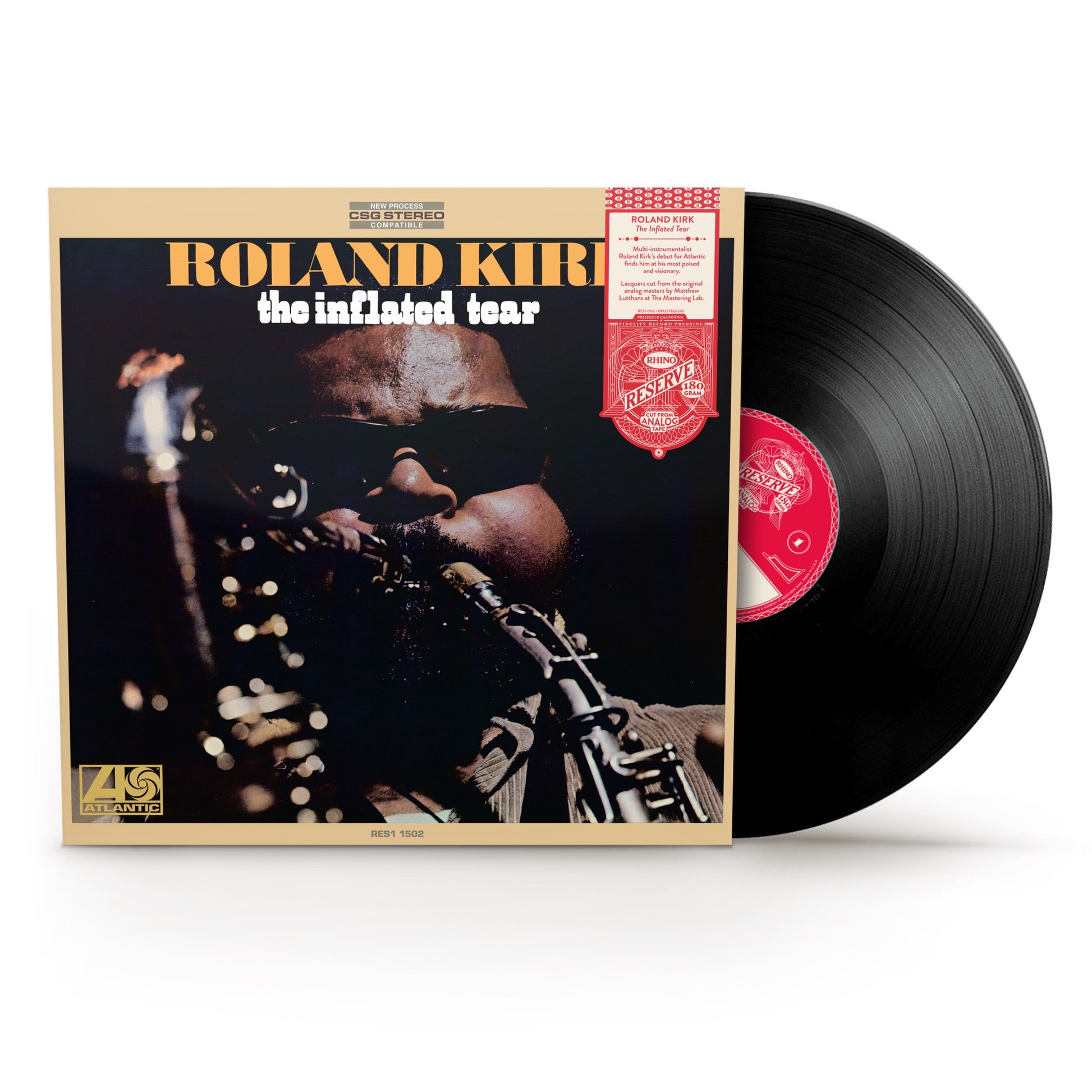 Roland Kirk - The Inflated Tear (SYEOR 2026, Rhino Reserve, Black LP Vinyl) UPC: 81227806545
