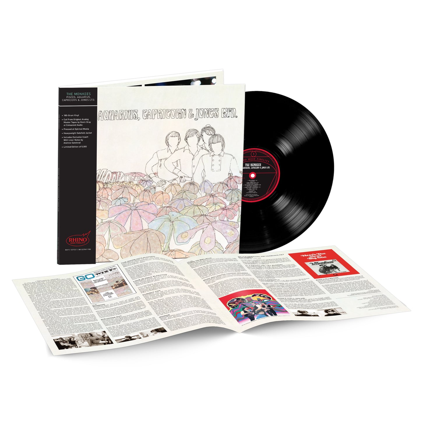 The Monkees - Pisces, Aquarius, Capricorn &amp; (SYEOR 2026, Rhino High Fidelity, Black Vinyl) UPC: 81227811150