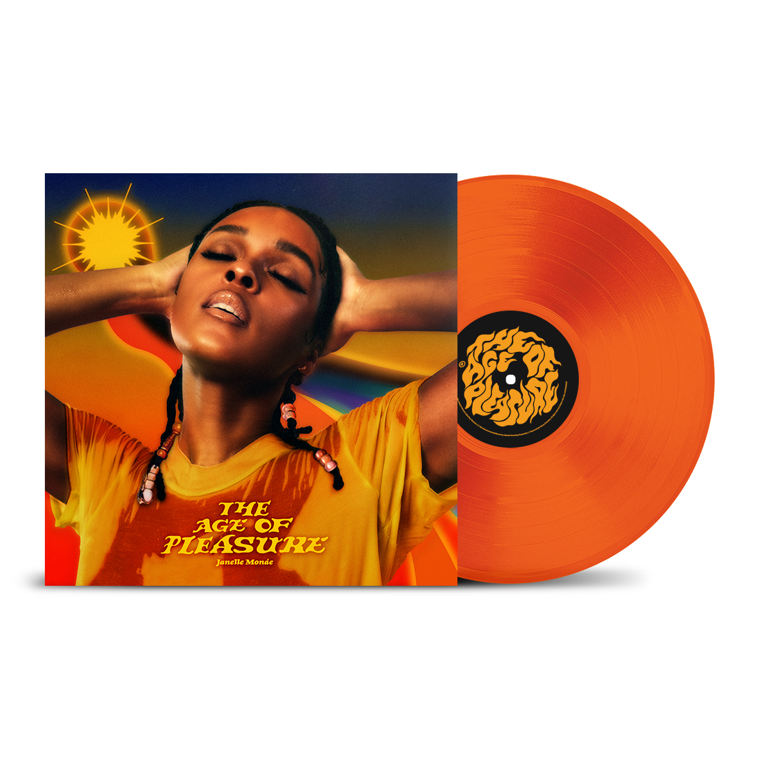 Janelle Monáe - The Age of Pleasure (Orange Crush LP Vinyl) UPC: 075678626845