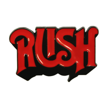 Enamel Pin - Rush - Red And Black Logo