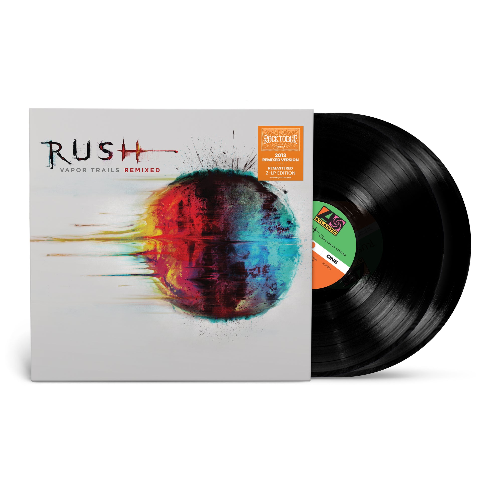 Rush - Vapor Trails (SYEOR 2026, Black LP Vinyl) UPC: 603497816538