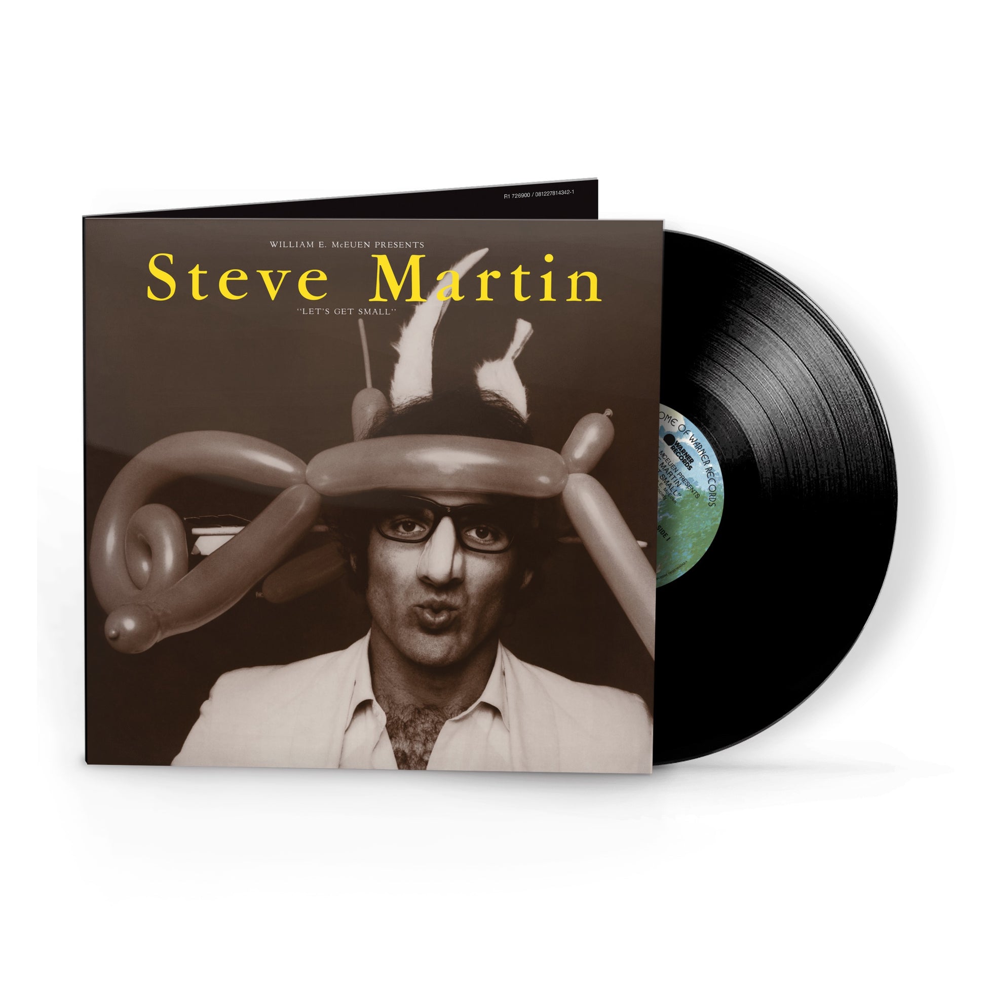 Steve Martin - Let's Get Small (SYEOR 2026, Black LP Vinyl) UPC: 603497821532