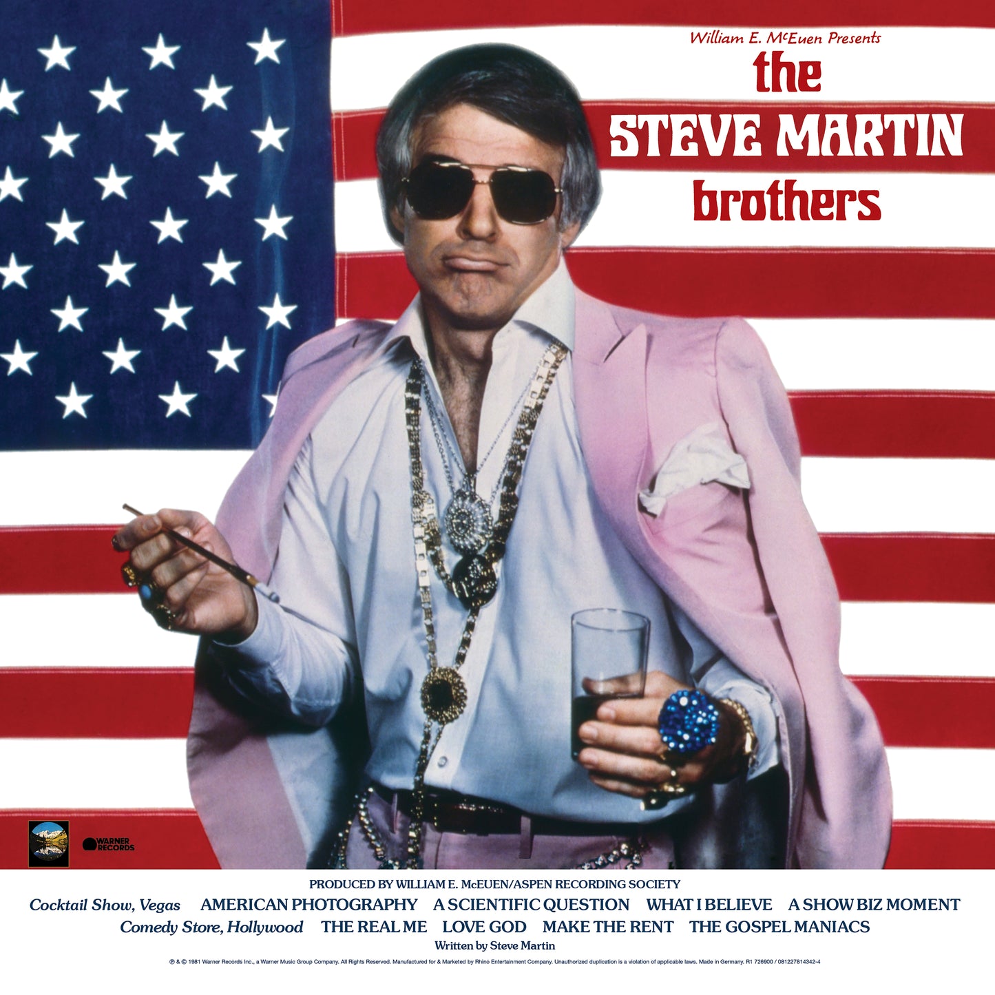 Steve Martin - The Steve Martin Brothers (SYEOR 2026, Black LP Vinyl) UPC: 603497821549