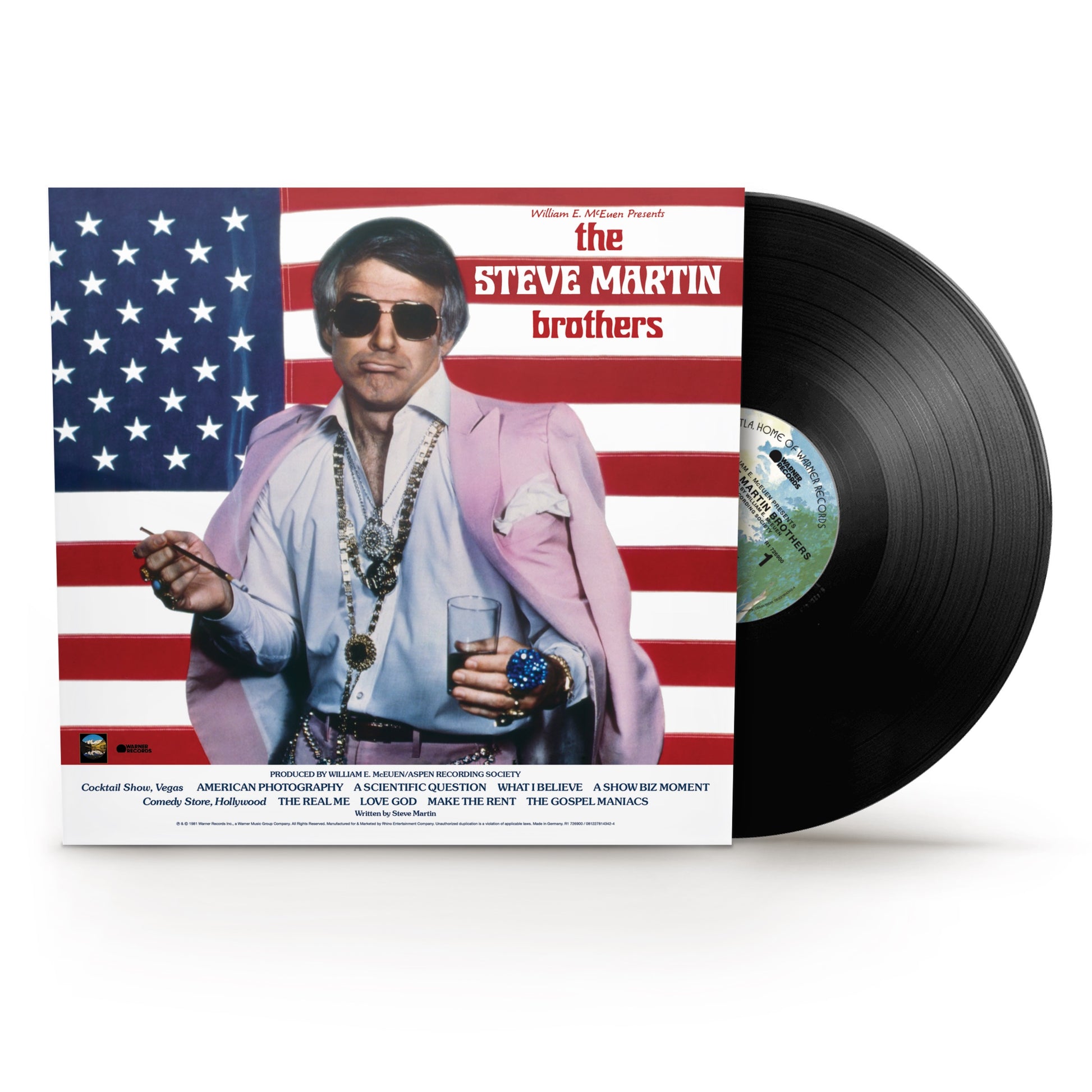 Steve Martin - The Steve Martin Brothers (SYEOR 2026, Black LP Vinyl) UPC: 603497821549