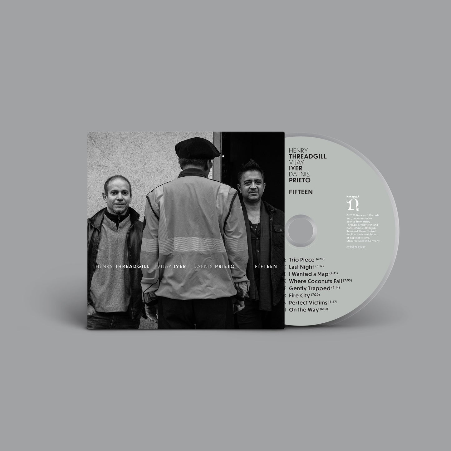 Henry Threadgill, Vijay Iyer, and Dafnis Prieto - Fifteen (CD) UPC: 075597892437