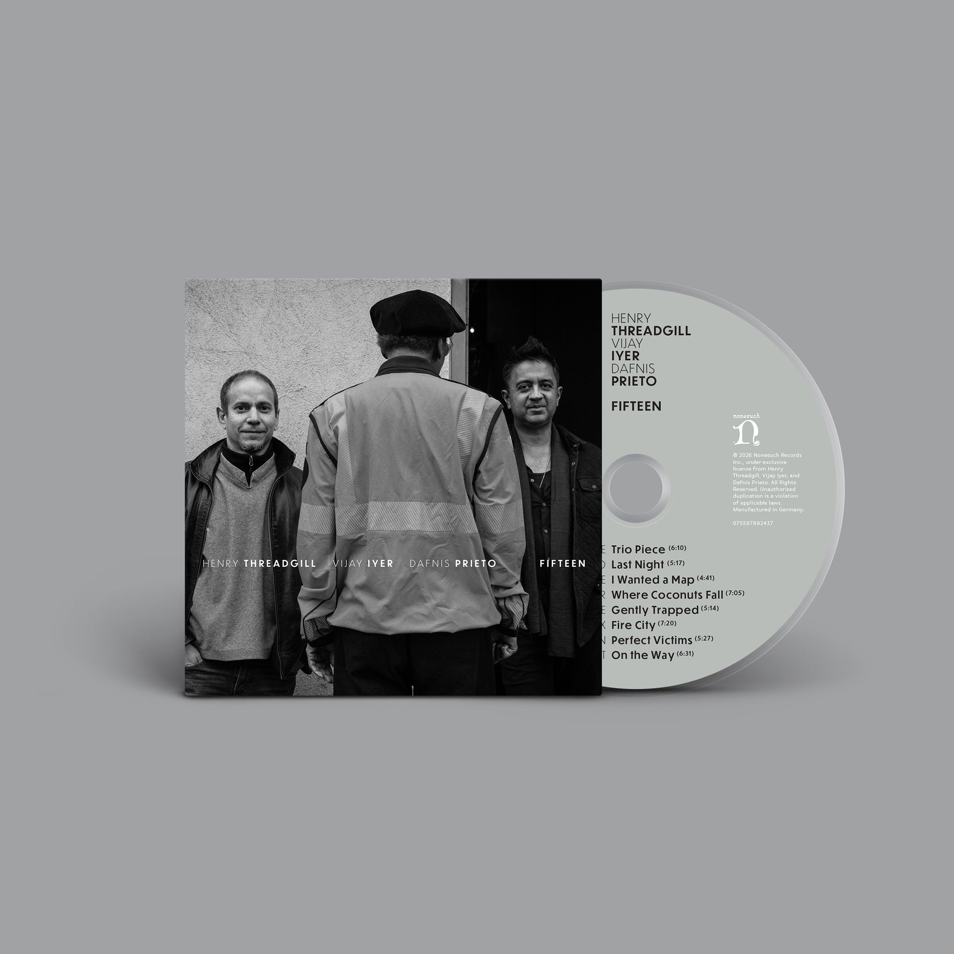 Henry Threadgill, Vijay Iyer, and Dafnis Prieto - Fifteen (CD) UPC: 075597892437