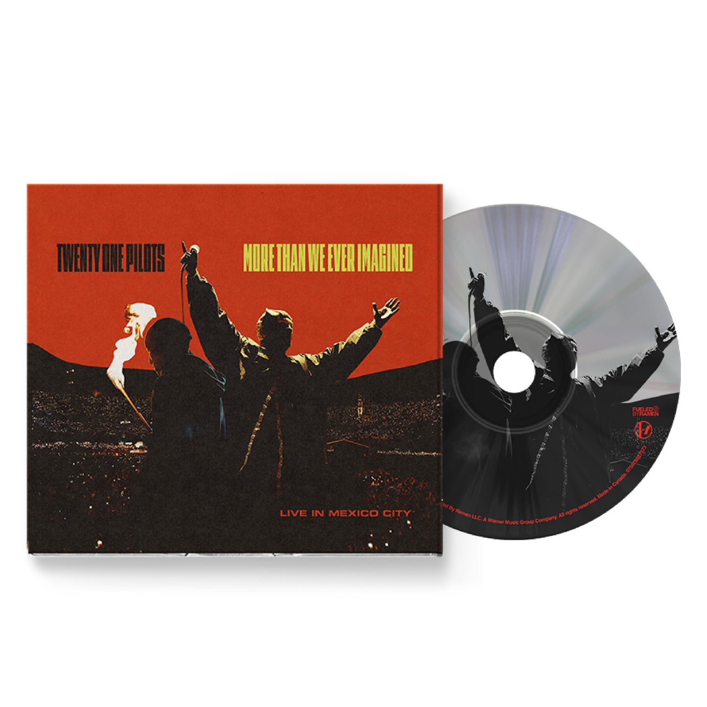 Twenty One Pilots - More Than We Ever Imagined (Live In Mexico City) (CD) UPC: 075678586811