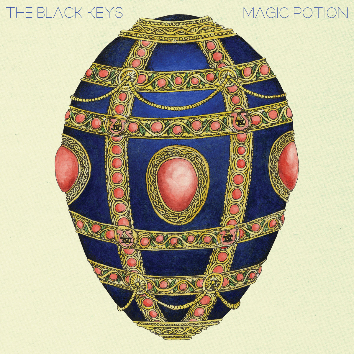 The Black Keys - Magic Potion (Magic Potion Blue LP Vinyl) UPC: 093624815662