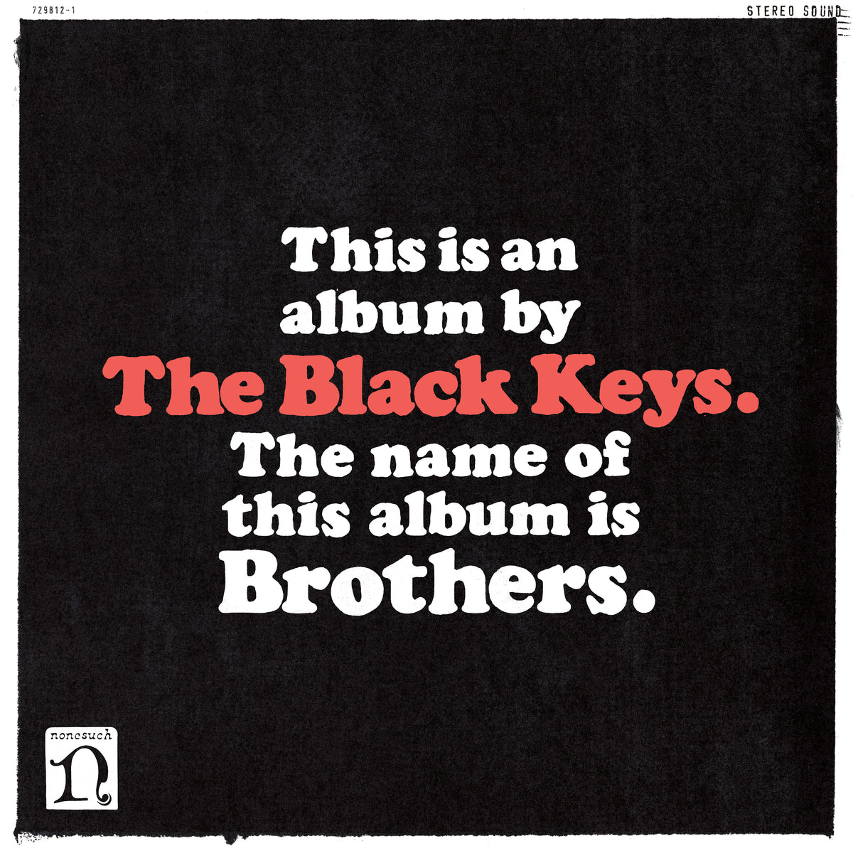 The Black Keys - Brothers (2LP Coke Bottle Clear Vinyl) UPC: 093624815679