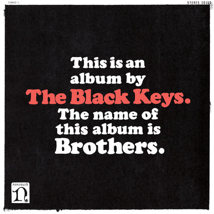 The Black Keys - Brothers (2LP Coke Bottle Clear Vinyl) UPC: 093624815679