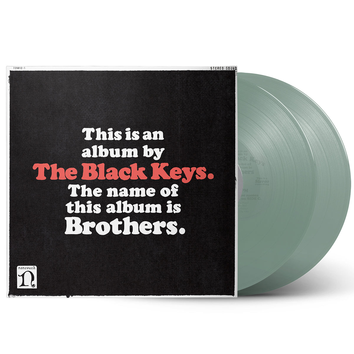 The Black Keys - Brothers (2LP Coke Bottle Clear Vinyl) UPC: 093624815679