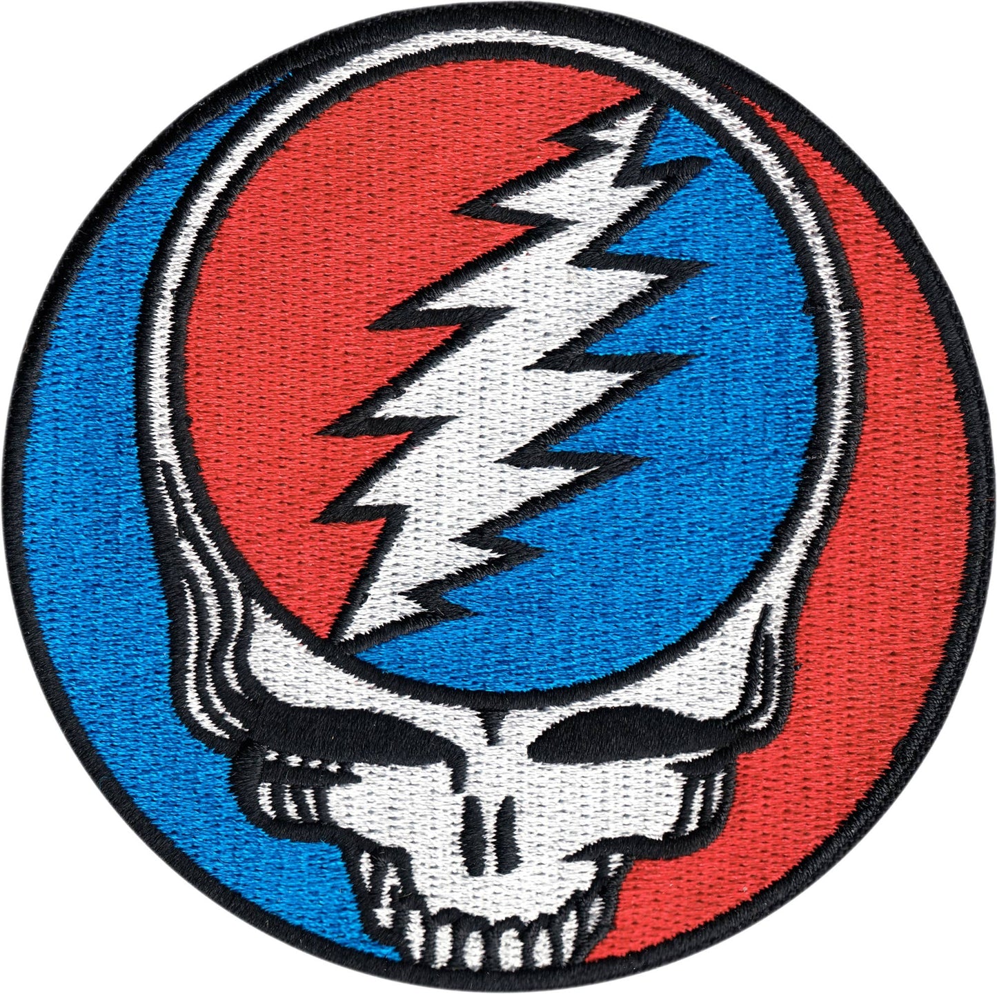 Patch - Grateful Dead - 3.4" Steal Your Face - Round