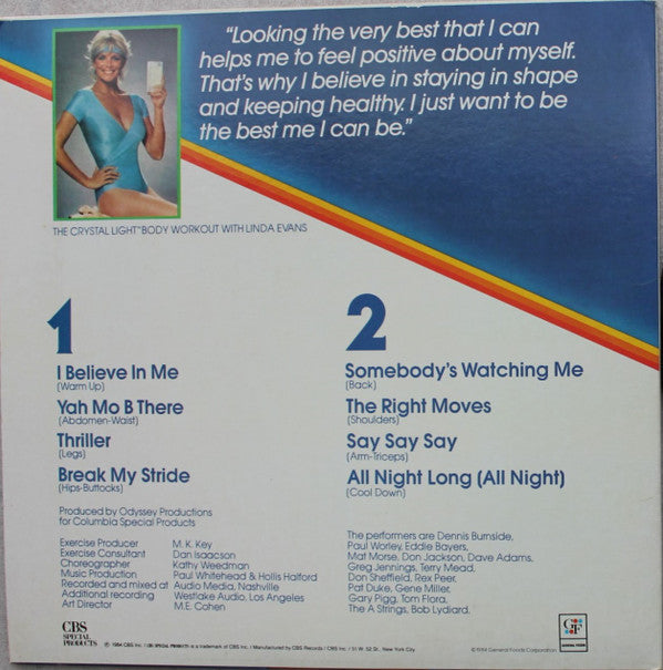 Linda Evans (3) : The Crystal Light Body Workout (LP)