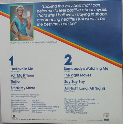 Linda Evans (3) : The Crystal Light Body Workout (LP)