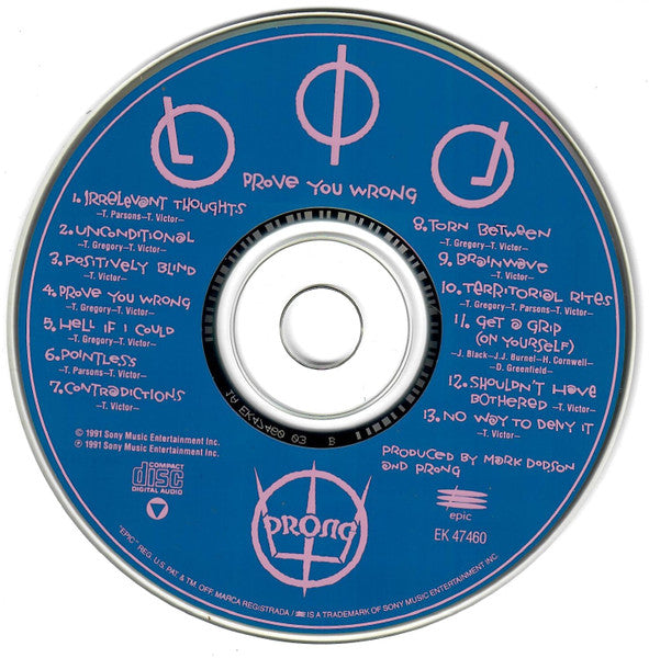 Prong : Prove You Wrong (Album)