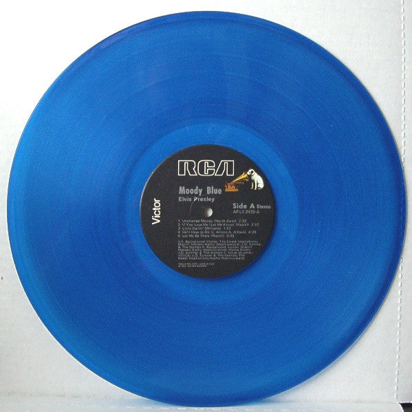 Elvis Presley : Moody Blue (LP,Album,Stereo)
