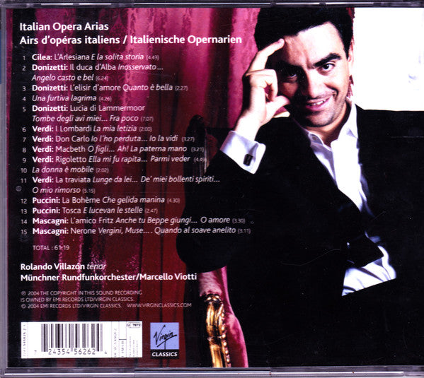 Rolando Villazón, Münchner Rundfunkorchester, Marcello Viotti : Italian Opera Arias (Album)