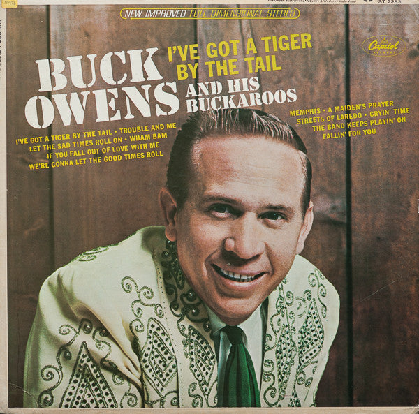 Buck Owens And His Buckaroos : I've Got A Tiger By The Tail (LP,Album,Stereo)