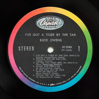 Buck Owens And His Buckaroos : I've Got A Tiger By The Tail (LP,Album,Stereo)