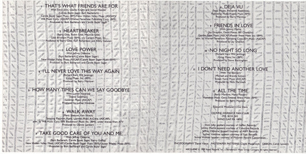 Dionne Warwick : Greatest Hits 1979-1990 (Compilation)
