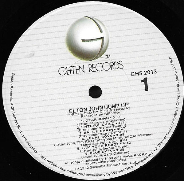 Elton John : Jump Up! (LP,Album)