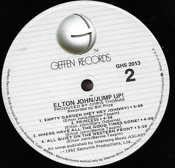 Elton John : Jump Up! (LP,Album)