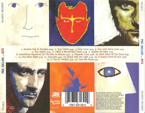 Phil Collins : ...Hits (Compilation,Repress)