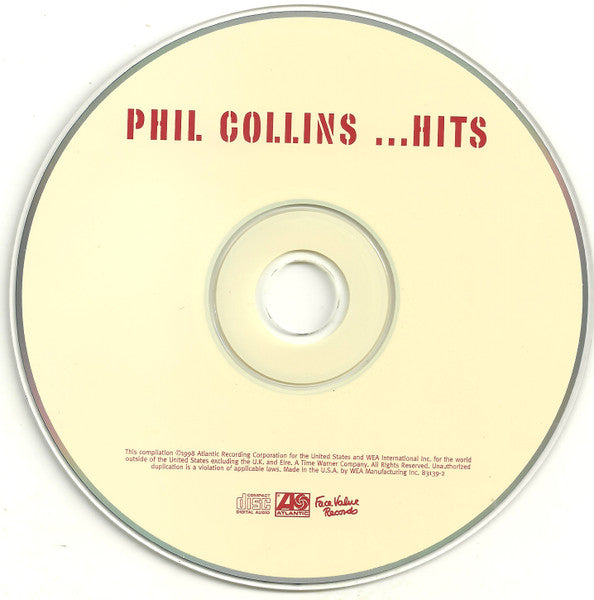 Phil Collins : ...Hits (Compilation,Repress)