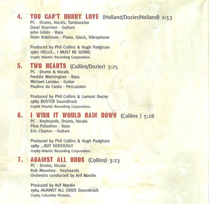 Phil Collins : ...Hits (Compilation,Repress)