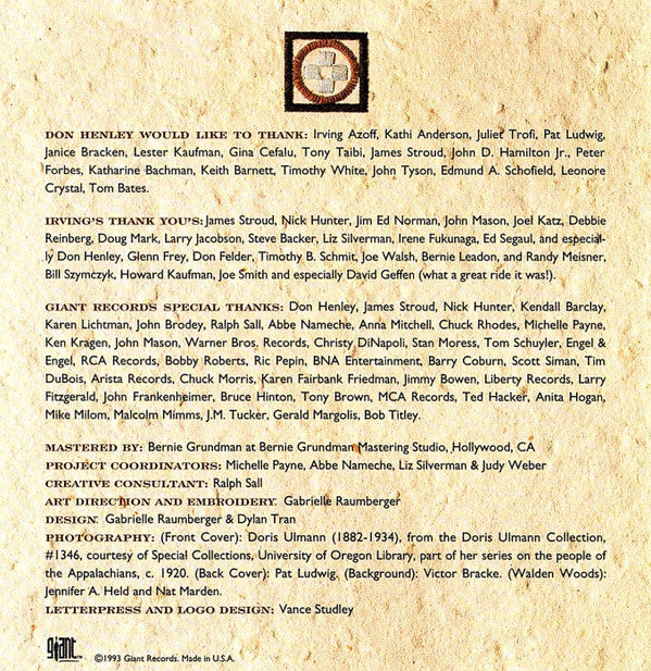 Various : Common Thread: The Songs Of The Eagles (Album)