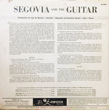 Andrés Segovia : Segovia And The Guitar (LP,Album,Repress,Mono)