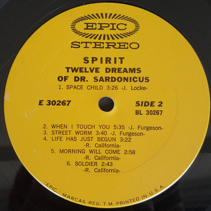 Spirit (8) : Twelve Dreams Of Dr. Sardonicus (LP,Album,Stereo)
