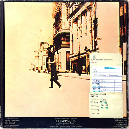 Ravi Shankar : Chappaqua (The Original Sound Track Recording) (LP,Album)