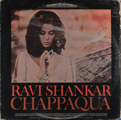 Ravi Shankar : Chappaqua (The Original Sound Track Recording) (LP,Album)