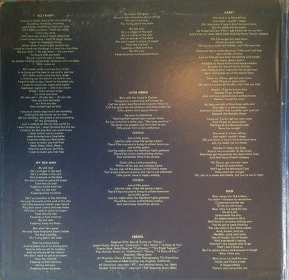 Joni Mitchell : Blue (LP,Album,Repress)