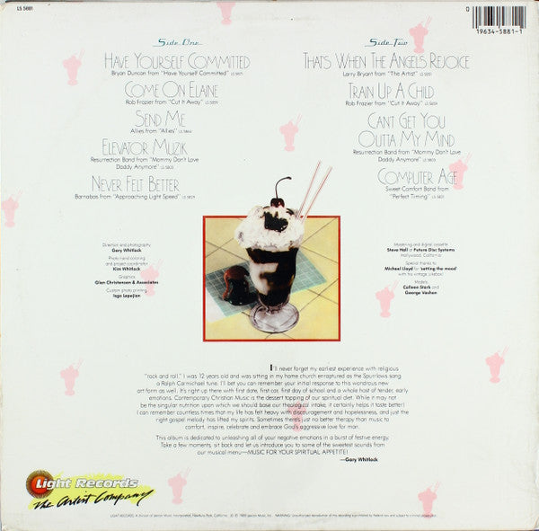 Various : Hot Fudge Sunday: Music For Your Spiritual Appetite (LP,Compilation)