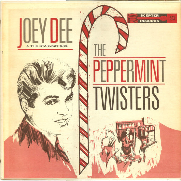 Joey Dee & The Starliters : The Peppermint Twisters (LP,Album,Mono)
