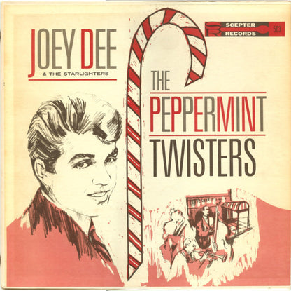 Joey Dee & The Starliters : The Peppermint Twisters (LP,Album,Mono)