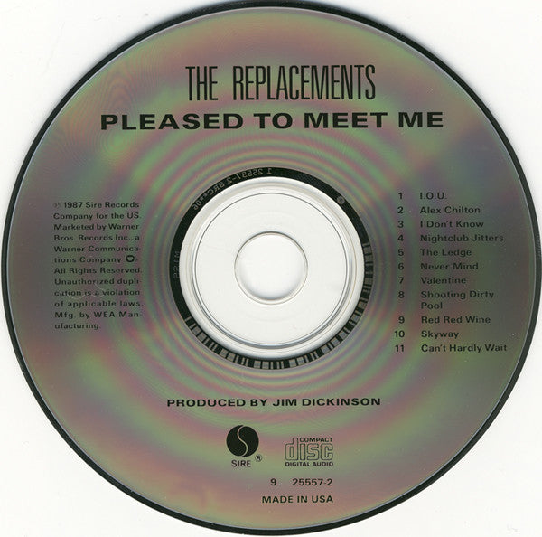 Replacements, The : Pleased To Meet Me (Album)
