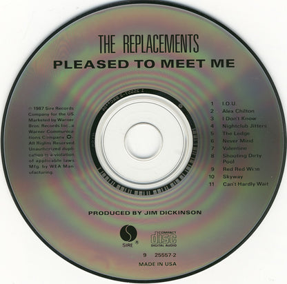 Replacements, The : Pleased To Meet Me (Album)
