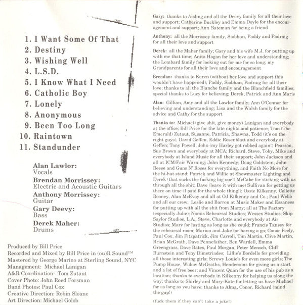 My Little Funhouse : Standunder (Album,Promo)