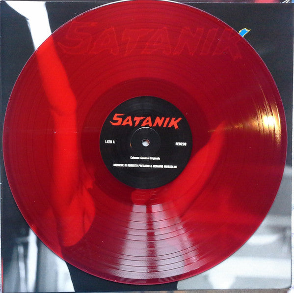 Roberto Pregadio & Romano Mussolini : Satanik (Original Soundtrack Music)  (LP,Album,Record Store Day,Limited Edition,Numbered,Repress)