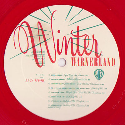 Various : Winter Warnerland (LP,Compilation,Promo)