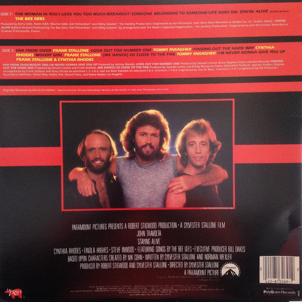 Various : Staying Alive (The Original Motion Picture Soundtrack) (LP,Album)