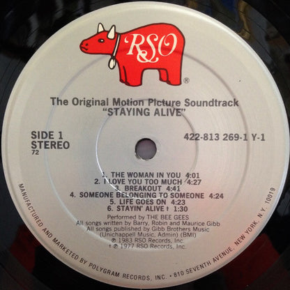 Various : Staying Alive (The Original Motion Picture Soundtrack) (LP,Album)