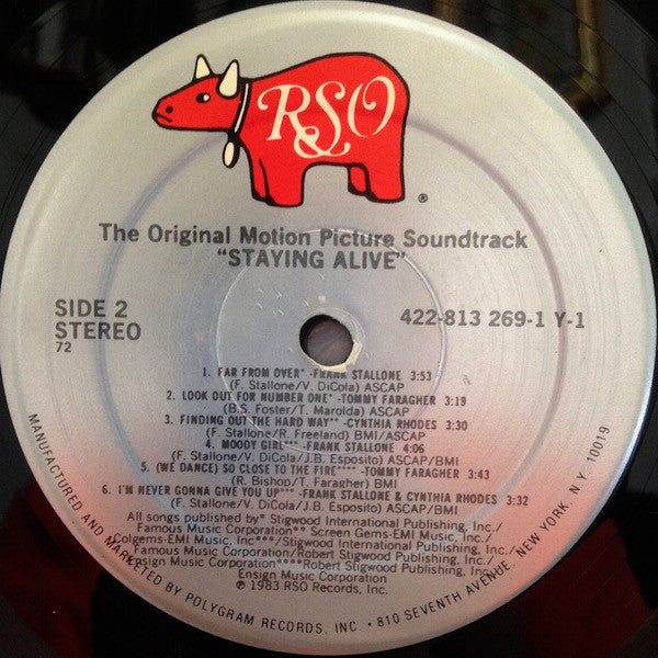 Various : Staying Alive (The Original Motion Picture Soundtrack) (LP,Album)
