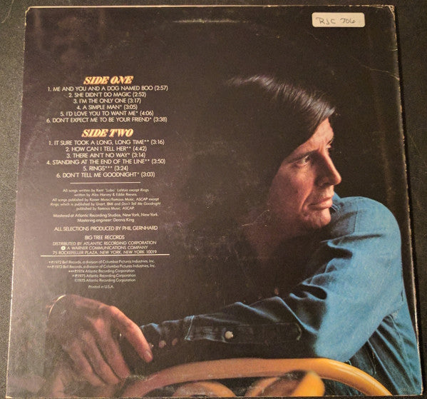 Lobo (3) : The Best Of Lobo (LP,Compilation)