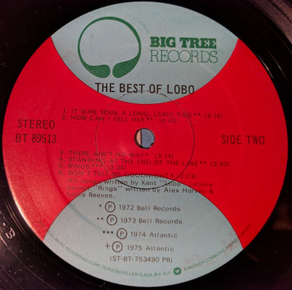 Lobo (3) : The Best Of Lobo (LP,Compilation)