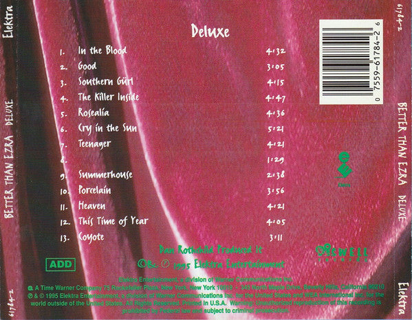 Better Than Ezra : Deluxe (Album,Reissue)