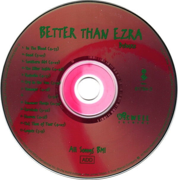 Better Than Ezra : Deluxe (Album,Reissue)